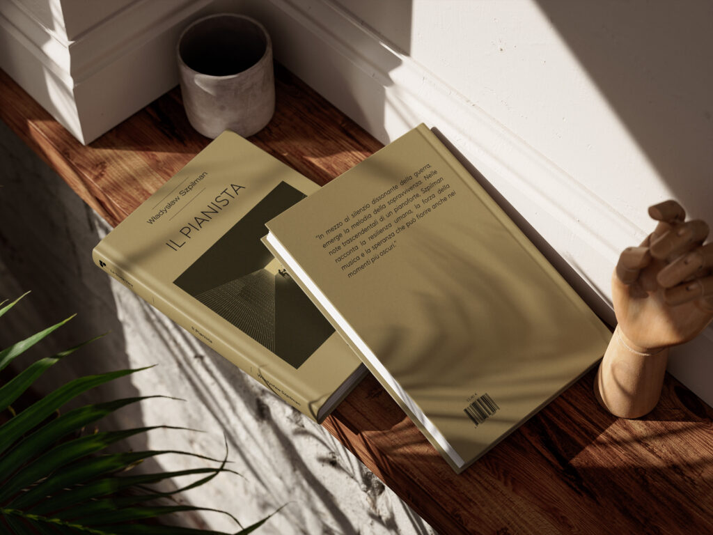 mockup Il Pianista True Stories book covers